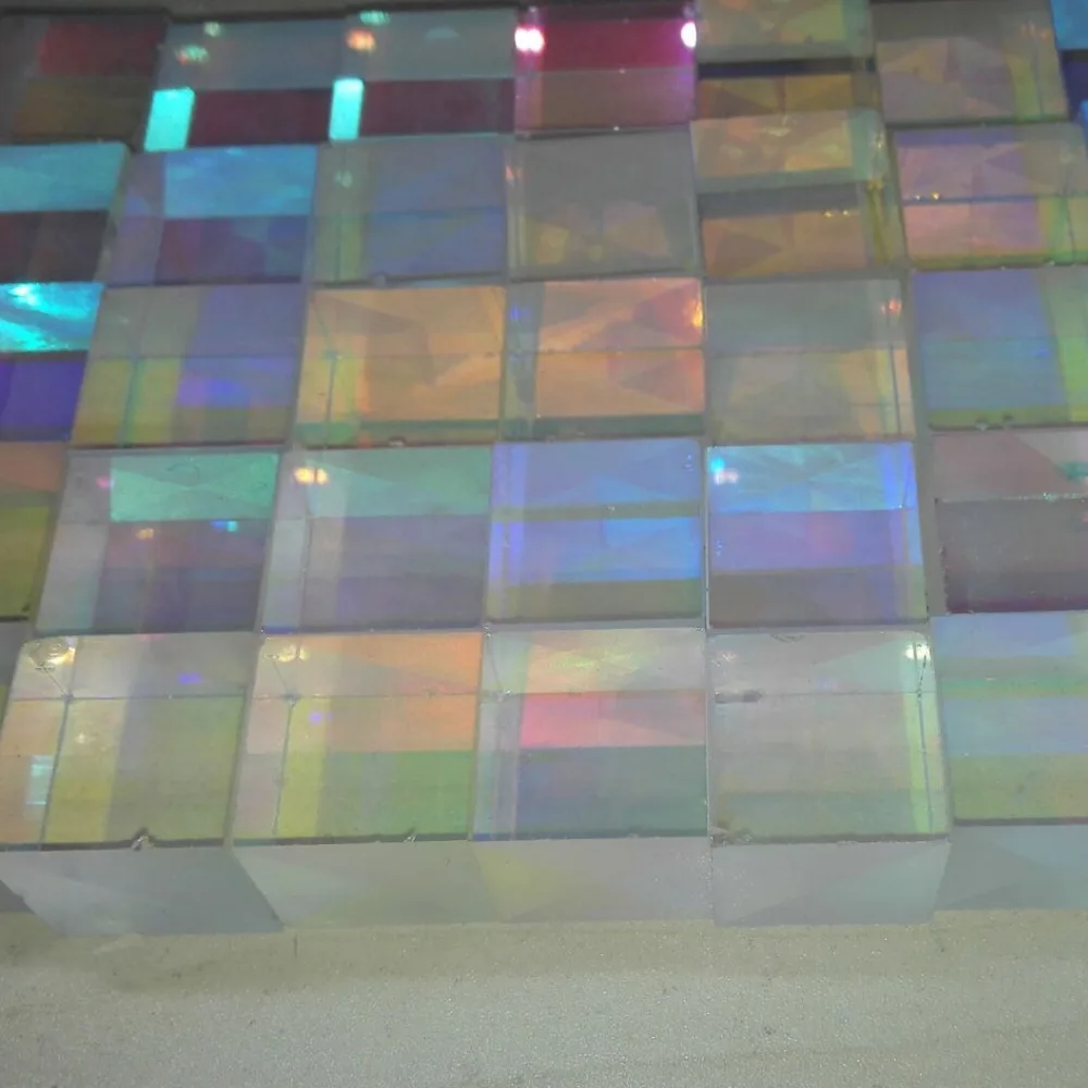 Высокое качество дефектное Оптическое стекло призма для вечеринки украшение