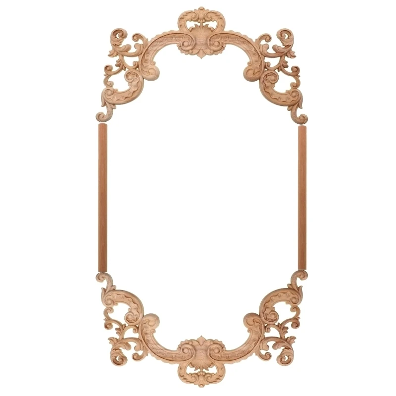 Деревянная резная рамка для мебели в европейском стиле|decorating style|decorative