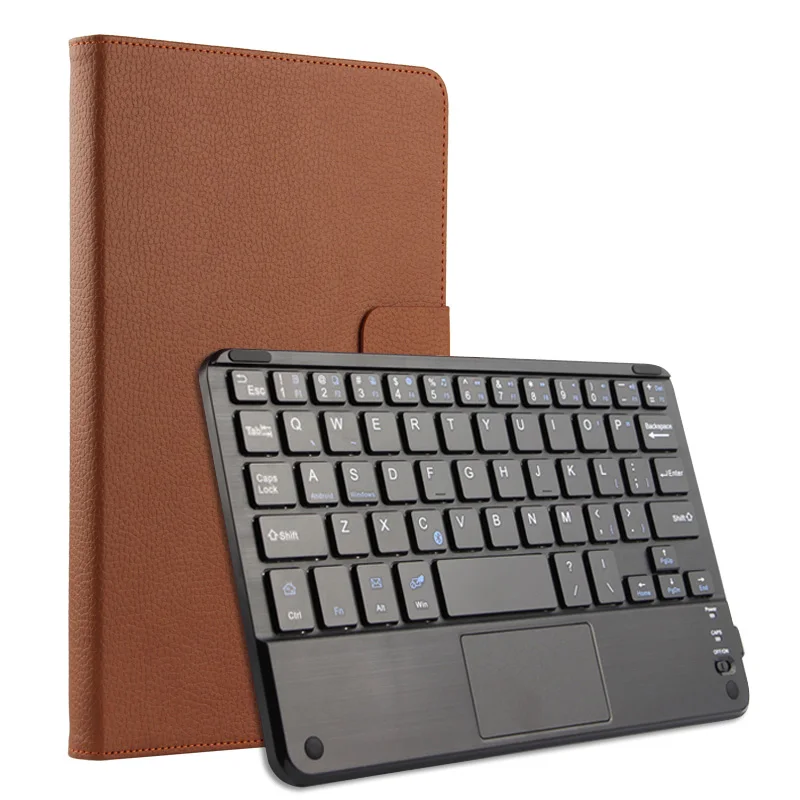 Чехол для huawei MediaPad M3 8,4 клавиатура BTV-W09/BTV-DL09 Магнитная Съемная ABS Bluetooth клавиатура чехол+ подарок - Цвет: Brown