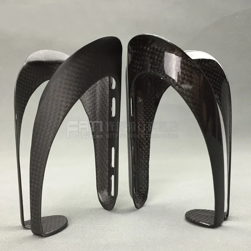 

NO LOGO Glossy/Matte 3K Carbon Bicycle Water Bottle Holder Mountain Road bike Bike Water Bottle Cage Accessories 23g Send screws