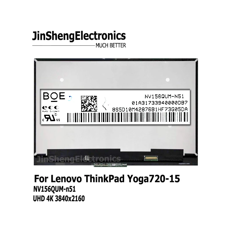 720 15 6 ''для Lenovo ThinkPad Yoga ЖК экран + сенсорный дисплей стекло для замены полный