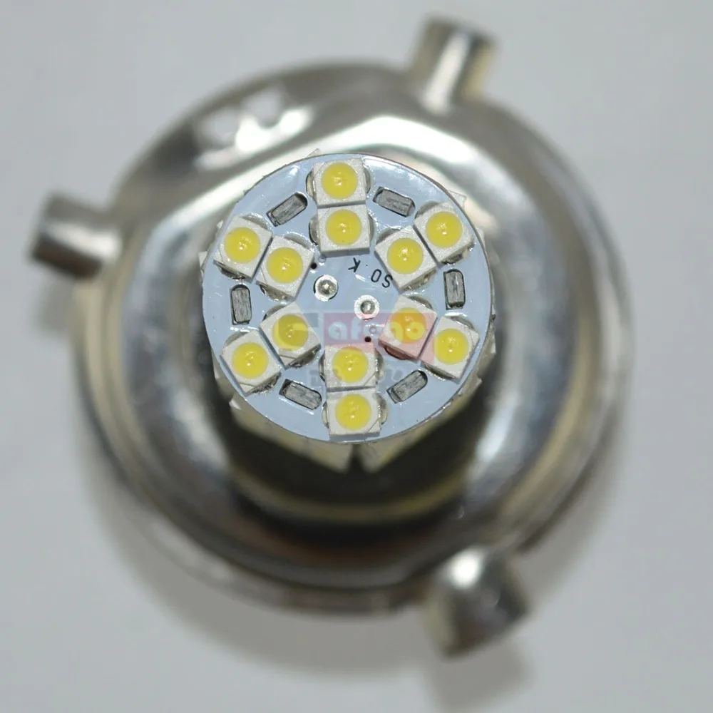 10 шт. h4 dc 12 В 120 smd светодио дный туман лампочка 3528 1210 лампа Фар лампы|h4 hid|h4 bulb
