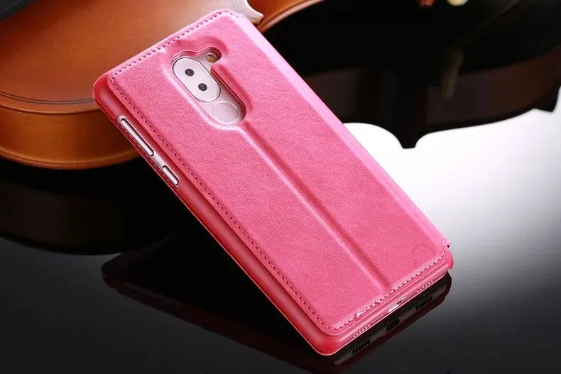 Высокое качество,, ультратонкий кожаный чехол с окошком обзора для huawei GR5 Honor 6X X6(mate 9 Lite), Роскошный чехол для телефона