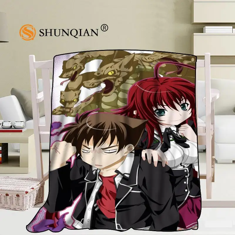 Одеяло DxD BorN на заказ смешанная ткань для старшей школы 56x80 дюймов 50x60 40x50 дивана