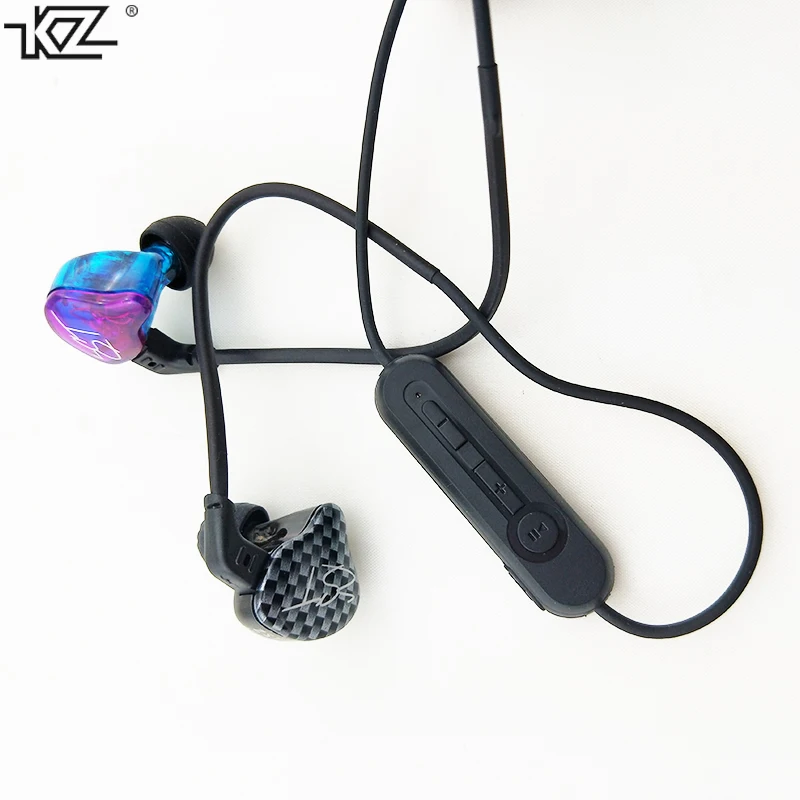 Оригинальные наушники KZ посвященный bluetooth кабель модернизированные линии замена