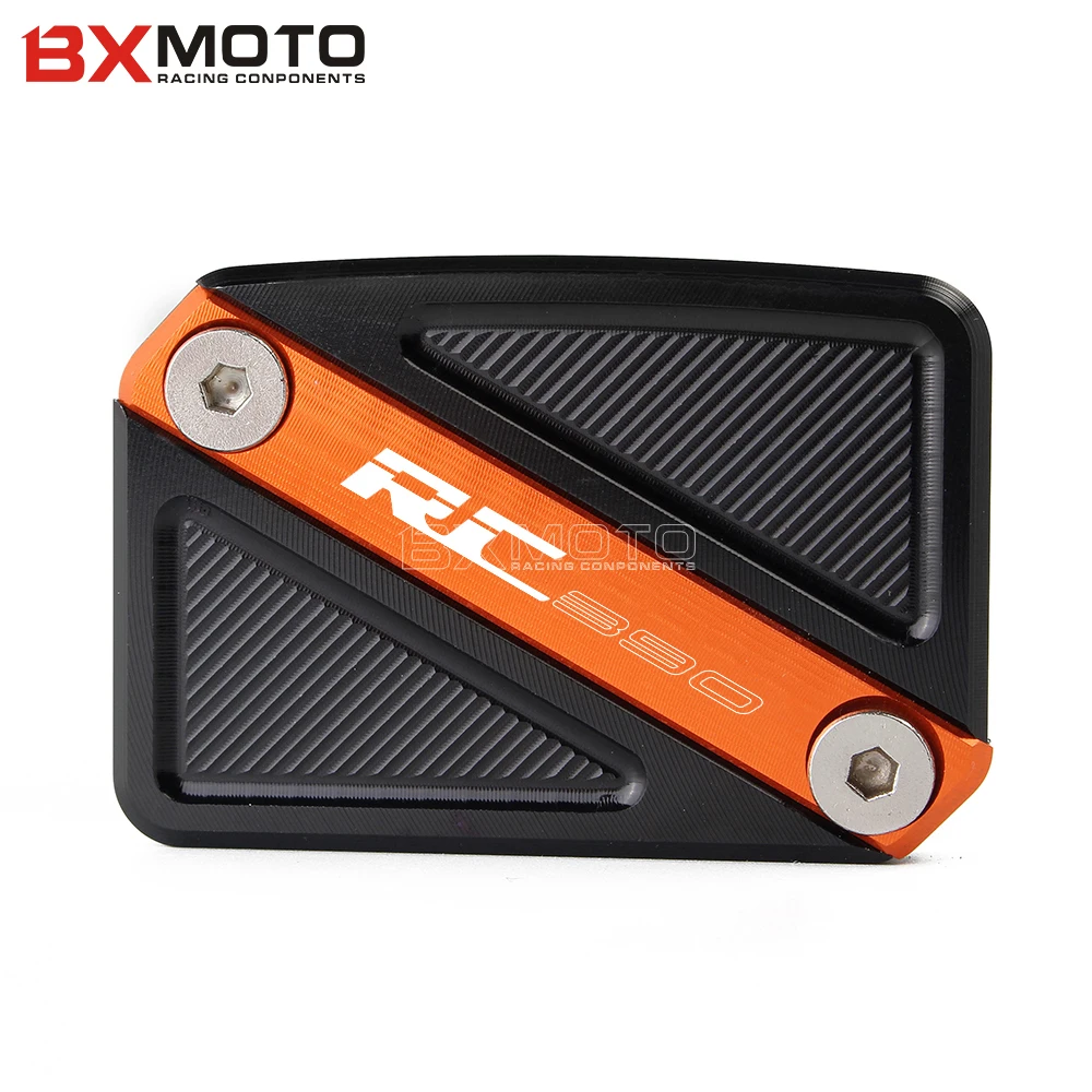Новый логотип rc390 мотоцикл бачок тормозной жидкости для переднего колеса Крышка
