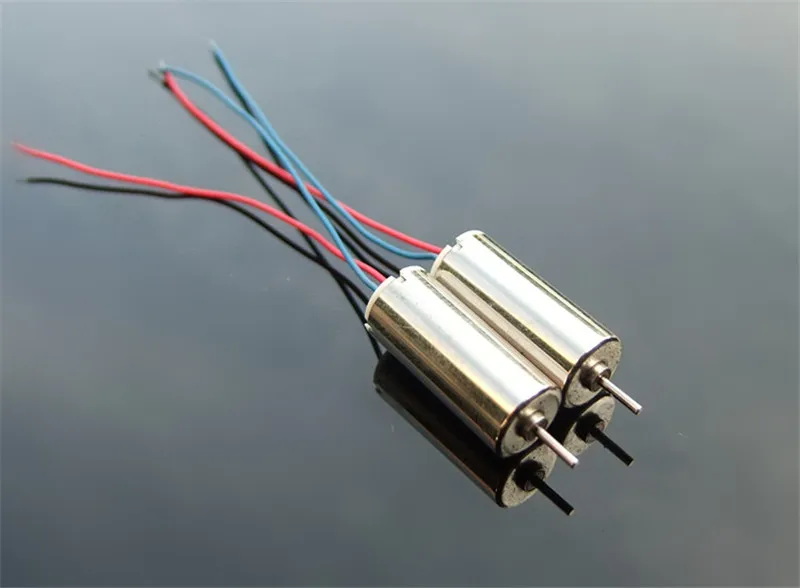 2PCS/LOT DM009 716 Coreless Motor With 45mm Propeller Moving-coil machine Model Four-axis aircraft motor Output axis 0.8 MM |