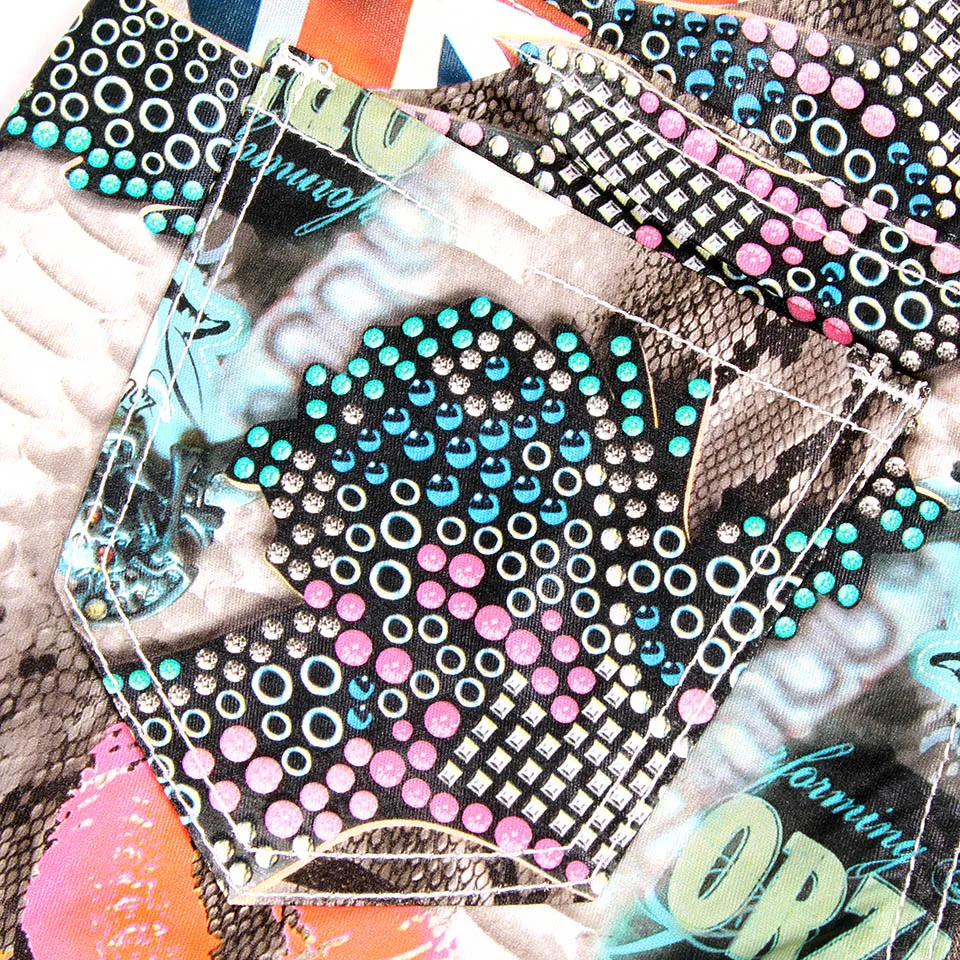 Случайные Упругие Джинсовые Шорты Женщин Старинные Заниженной Талией Стретч