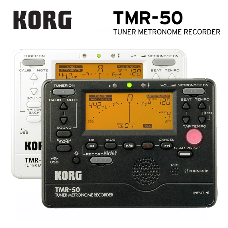 Тюнер KORG TMR50 + Метроном рекордер комбинированный тюнер TM50/Метроном используемый