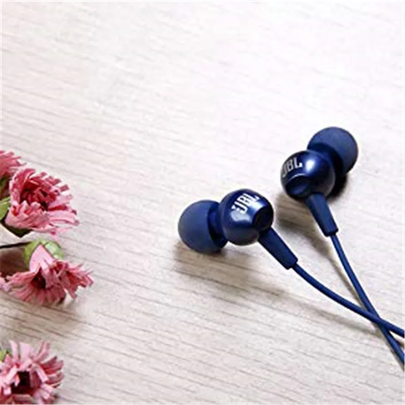 JBL C200SI наушники-вкладыши 3,5 мм Проводные с шумоизоляцией микрофон и наушники JBL чистый Бас Звук бег спортивные наушники