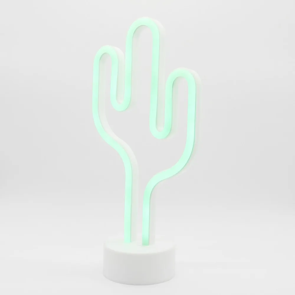 Светодиодный неоновый светильник TONGER с ананасом/КАКТУСОМ/углом праздничное