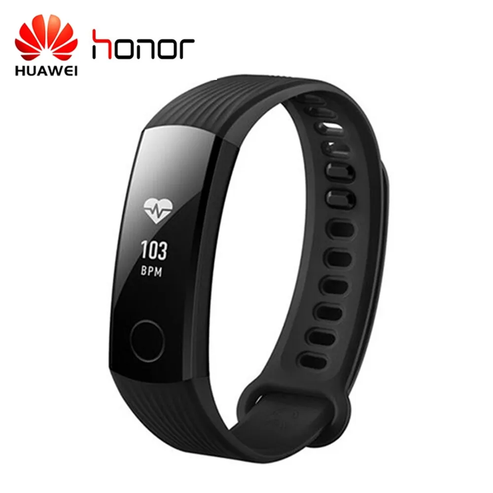 Оригинальный Смарт браслет HUAWEI Honor Band 3 с пульсометром и шагомером|Смарт-браслеты|