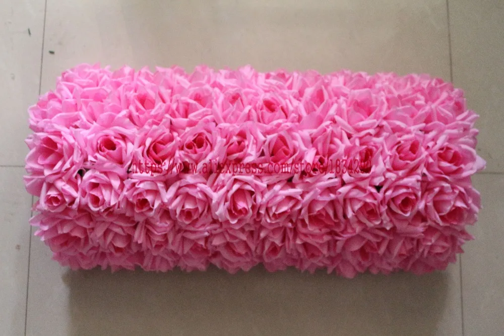 Розовый 10 шт./лот большая Цветочная композиция свадебная АРКА квадратный