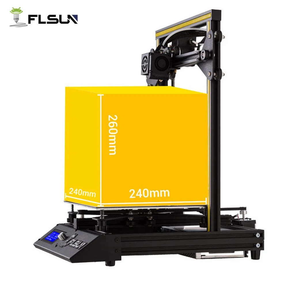 3D-принтер с открытым исходным кодом Flsun-F4 Предварительно Построенная большая