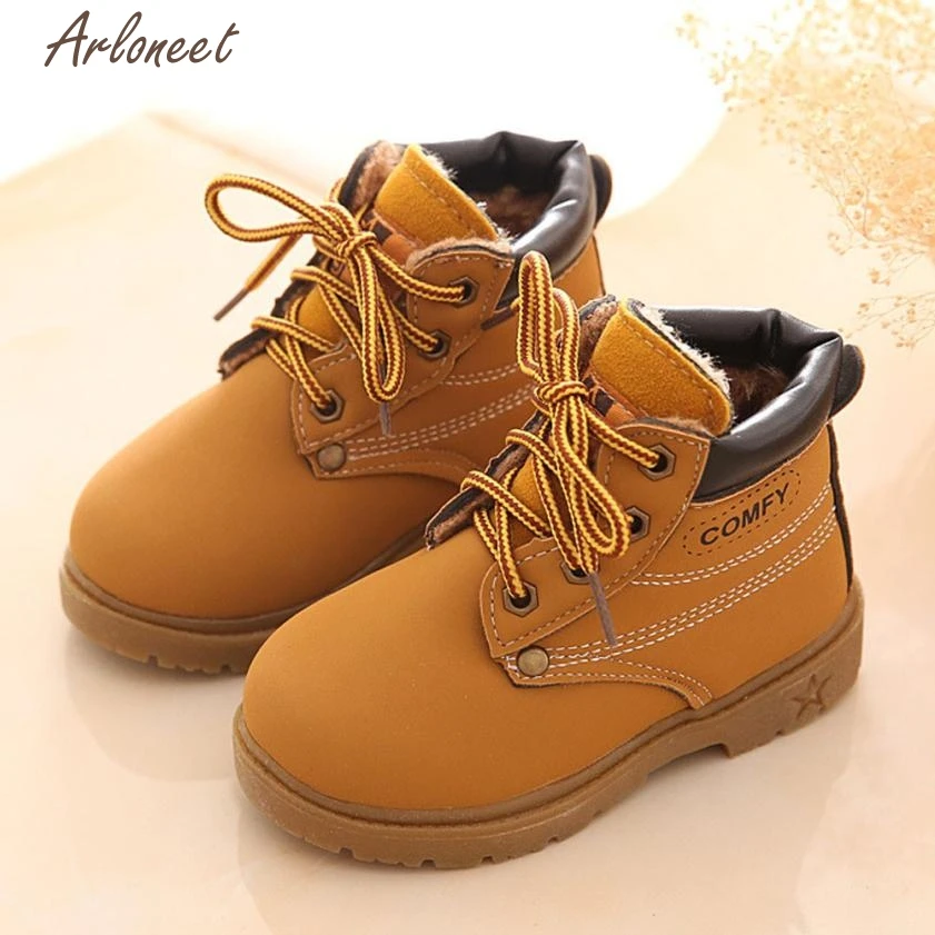 2017 модные зимние детские Армейские Ботинки Martin теплая обувь|baby shoes|boots baby winterwinter