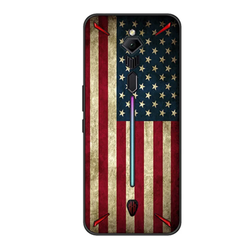 6,6" чехол s для zte Nubia Red Magic 3 Чехол NX629J Модный мягкий силиконовый чехол из ТПУ для Nubia Red Magic 3 Magic3 чехол для телефона