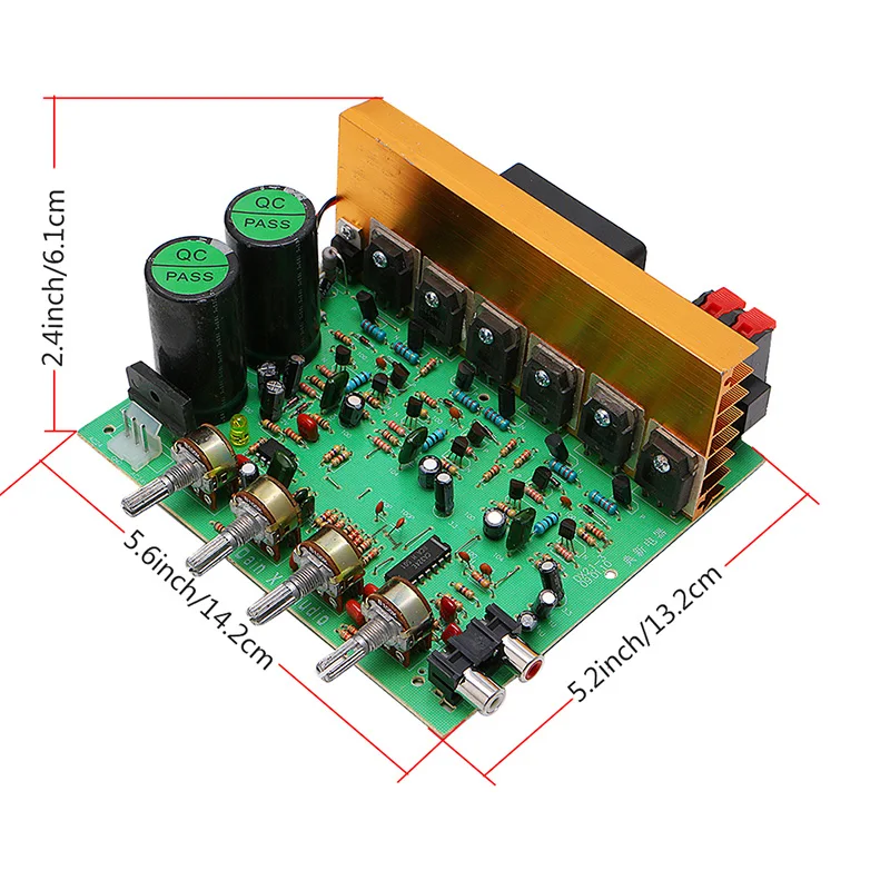 Dual AC 24V In 2.1 Channel Digital Subwoofer Amplifier Board Bass Stereo Audio | Электроника