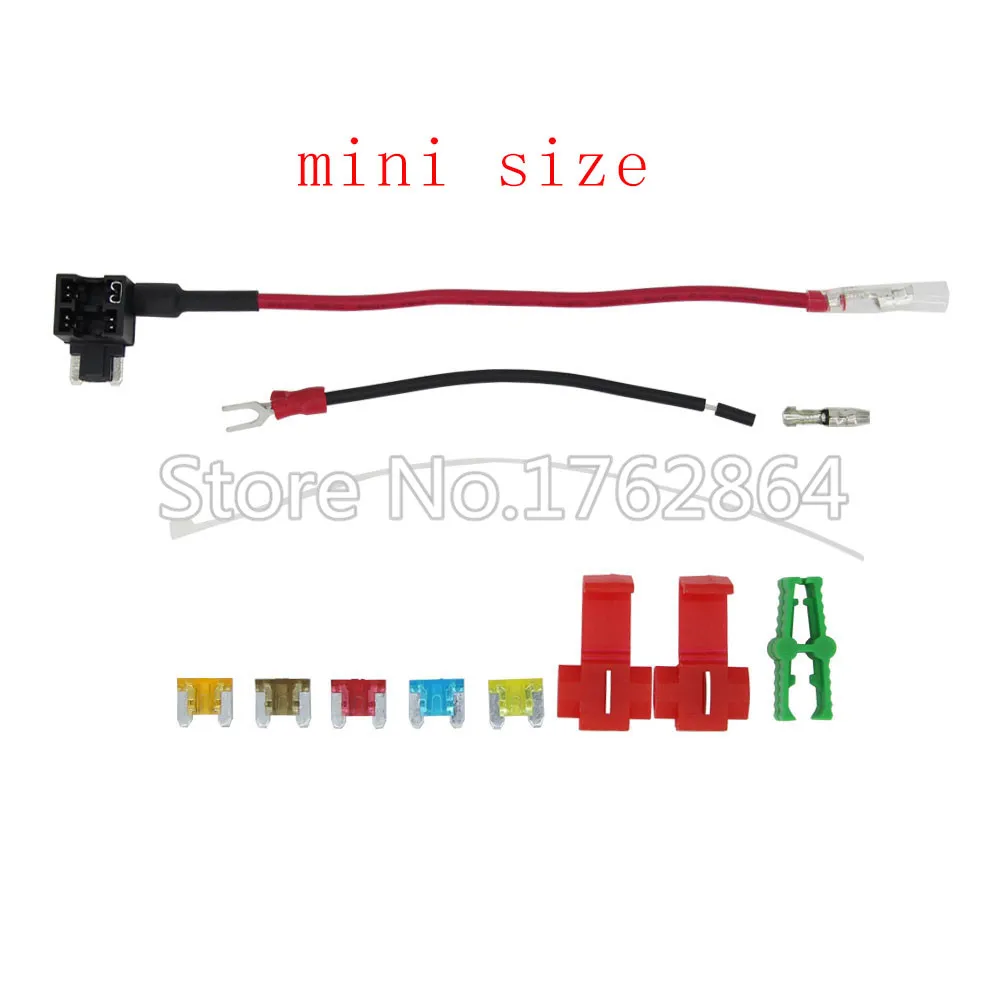 

ACC Power Plug,Medium/Small/Mini Size Auto Fuse Box Socket,Lossless car modification,18 kinds in 1 Kit,Car part Combination suit