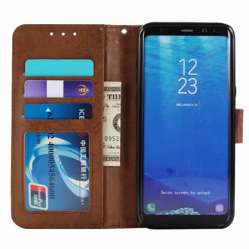 Роскошный кожаный чехол-кошелек для samsung S8 Plus S7 edge, Магнитный чехол для Galaxy S9 Plus Note 9 S10 Plus Note10 Plus, чехол i11 Pro Max