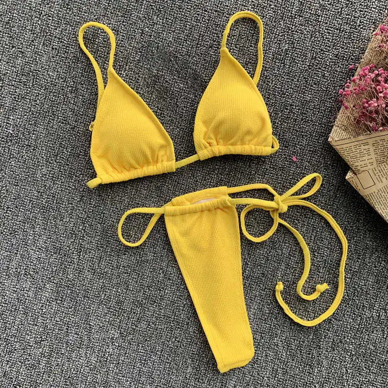 2131-4 Бикини Bikinx Neon green купальник со стрингами купальник с высокими плавками женский купальник сексуальный пуш-ап купальник женский купальный костюм микро бикини - Цвет: 2131-4