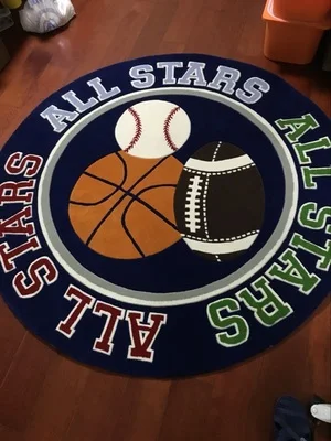 Новинка лучшее качество детский коврик круглый ковер для дома спальни игр