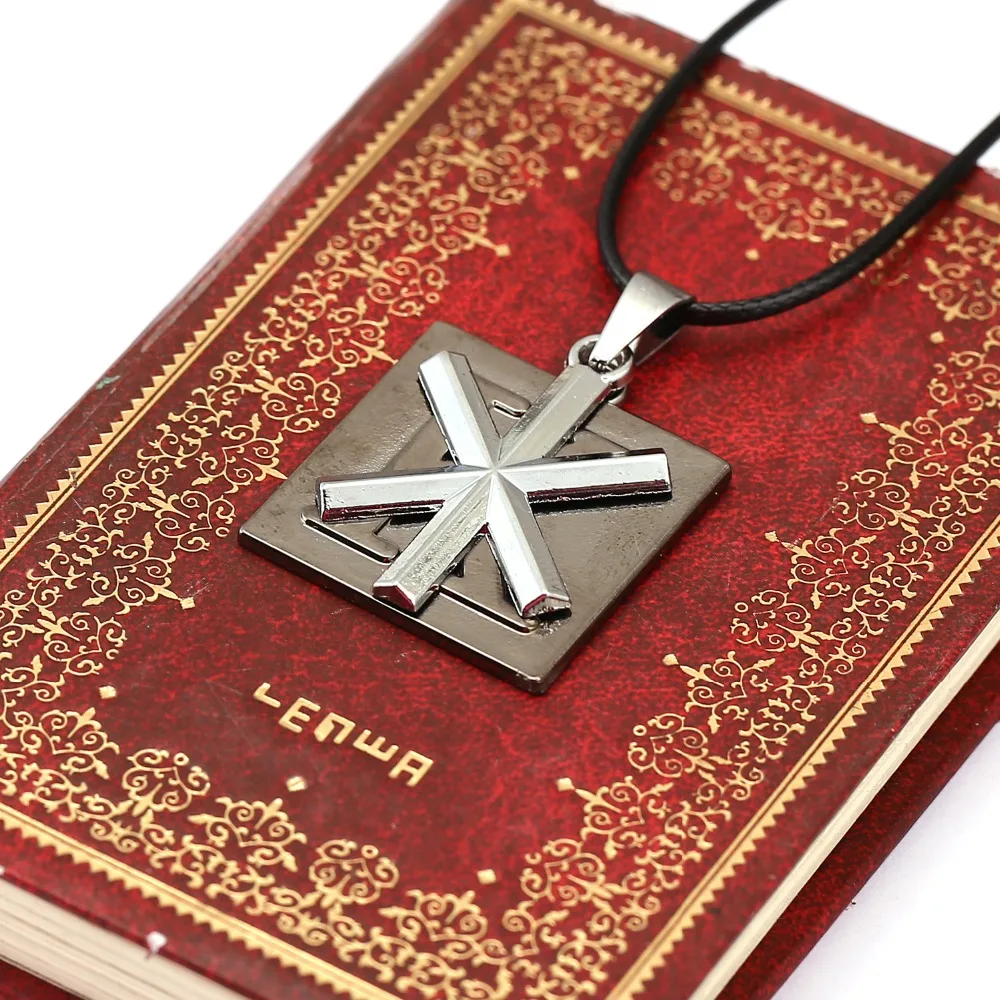 HSIC ювелирные изделия Аниме K Колье Ожерелье King Suoh Mikoto кулон для мужчин и женщин дружба черная веревочная цепочка подарочные аксессуары 11767