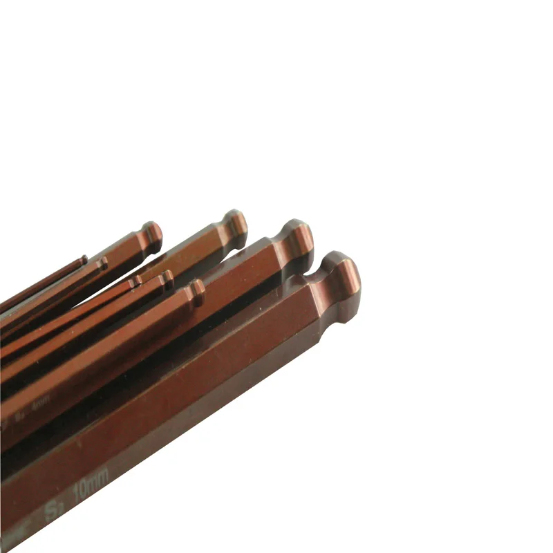 FREFOX 9 шт. Набор шестигранных ключей Универсальный сборный Средний длинный