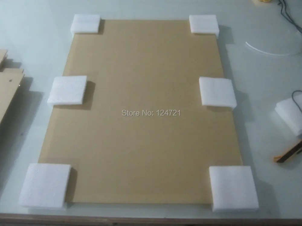 Прозрачный настенный светодиодный светильник a0 высокой яркости супертонкий