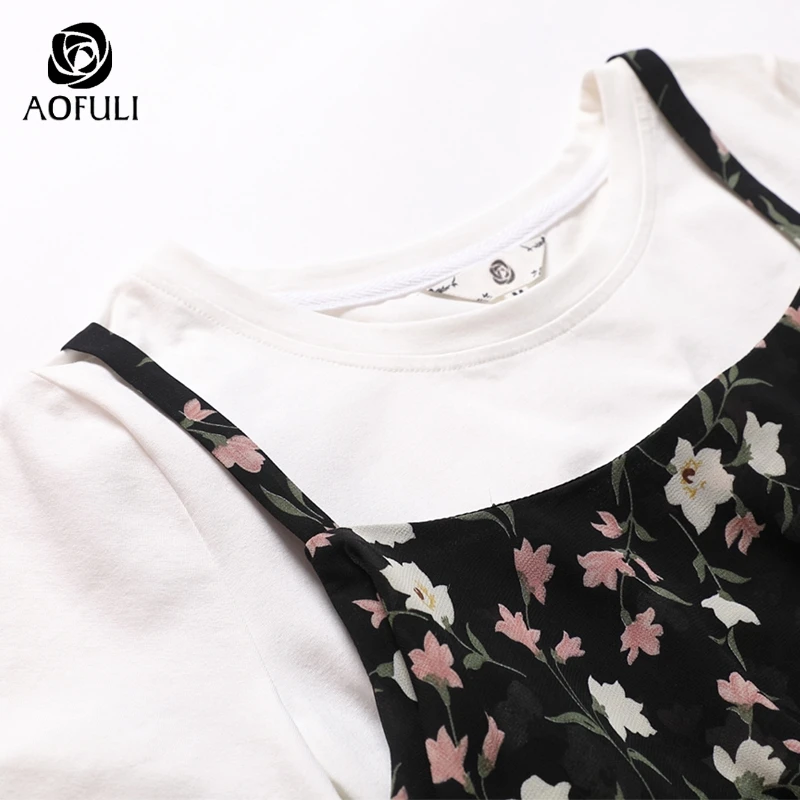 XL ~ 5XL Женский Повседневный костюм из двух предметов хлопковая футболка и шорты на