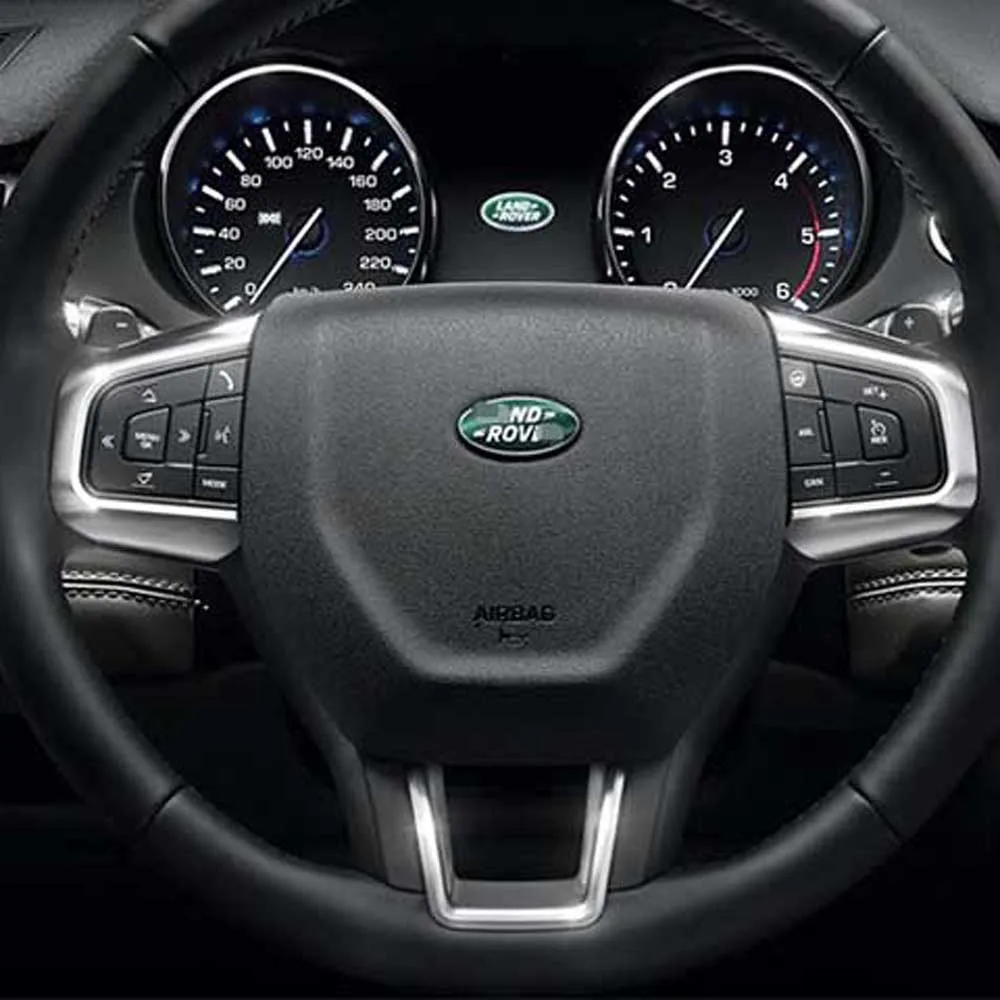Продажа Аксессуары для интерьера для Rover Discovery Sport 4 Freelander 2 Evoque Defender рулевое колесо переключение передач весло крышка наклейка