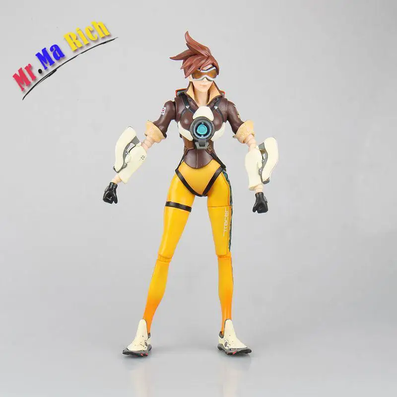 Hc Ow Tracer Lena Oxton ПВХ фигурка новая в 10|action figure|pvc action figurefigures figure |