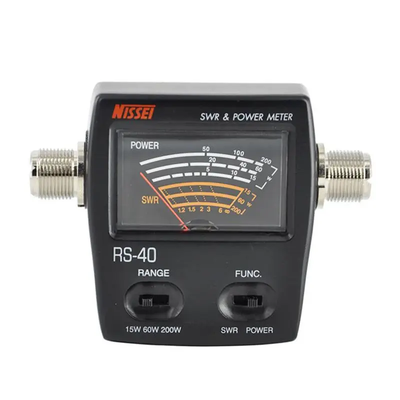 Rs-40 Swr/Power Meter 140-150Mhz 430-450Mhz 200W For Walkie Talkie Nissei | Электроника