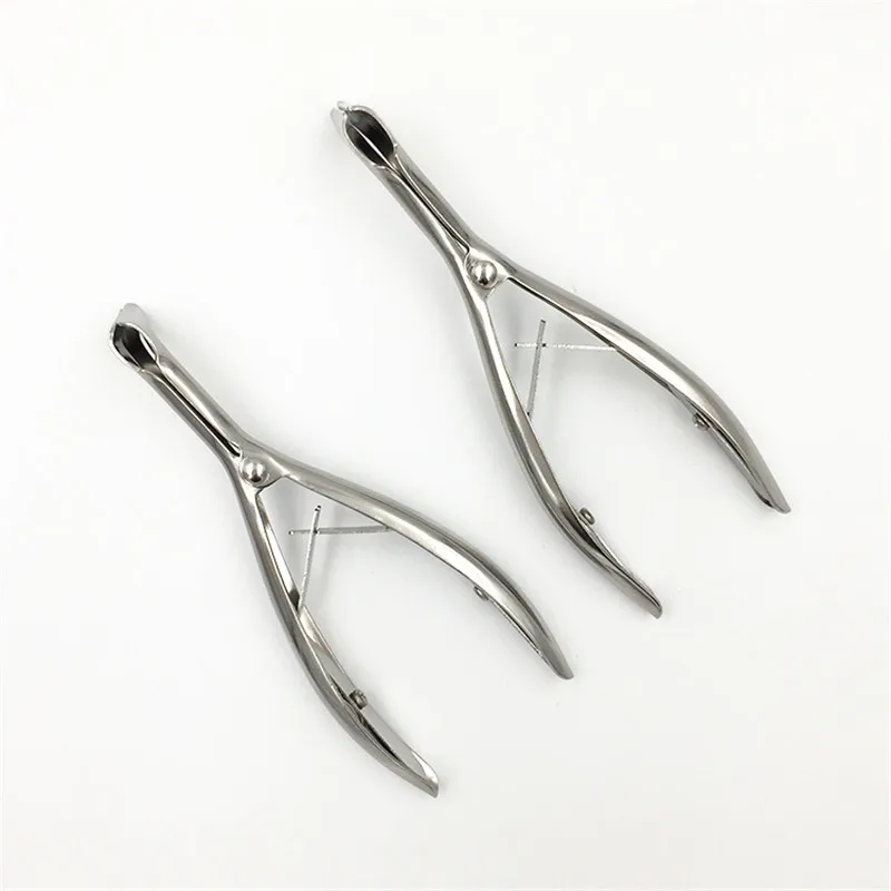 Зеркало для носа взрослых и детей расширитель ушного канала из нержавеющей стали