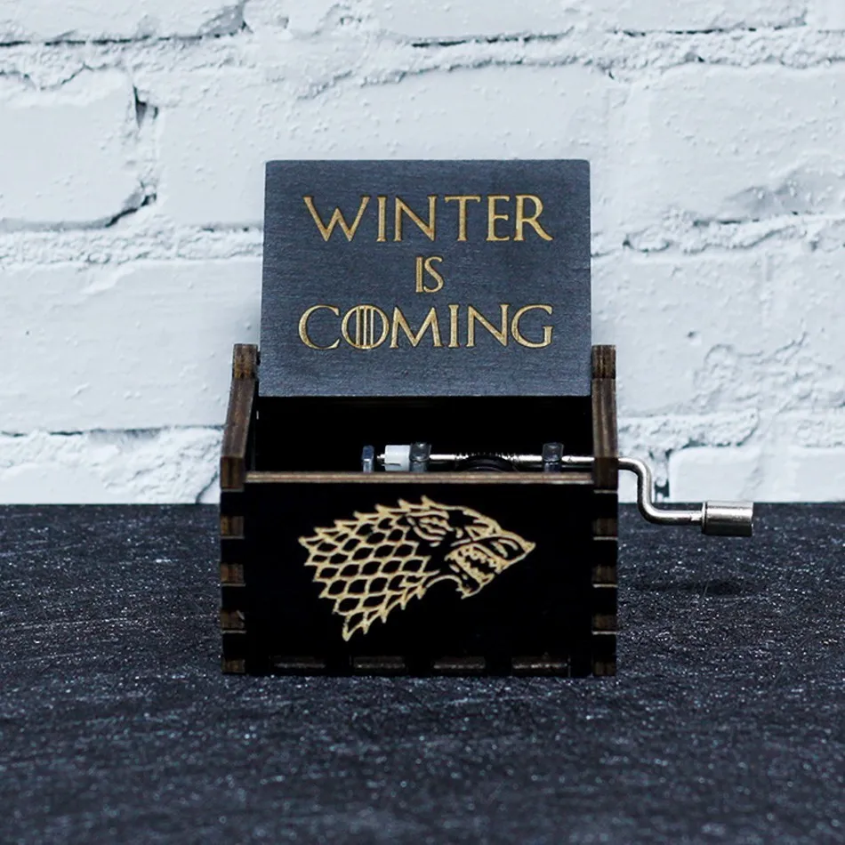 Game of Thrones Новая легенда о Зельде музыкальная шкатулка Игра престолов рукоятка 18 мелодий музыкальные шкатулки Звездные войны рождественские подарки на день рождения - Цвет: Game of Thrones