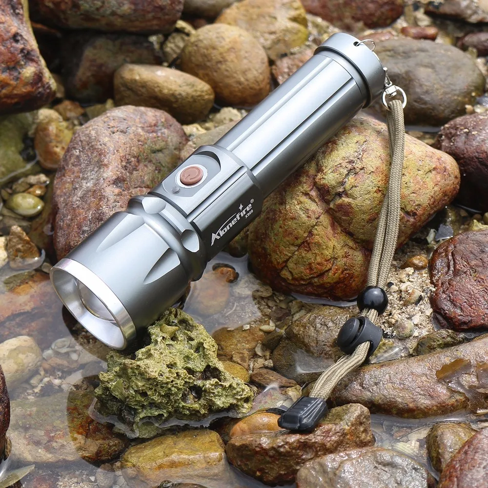 Фонарик AloneFire X900 CREE XM L2 T6 алюминиевый уличный светодиодный фонарик с зумом