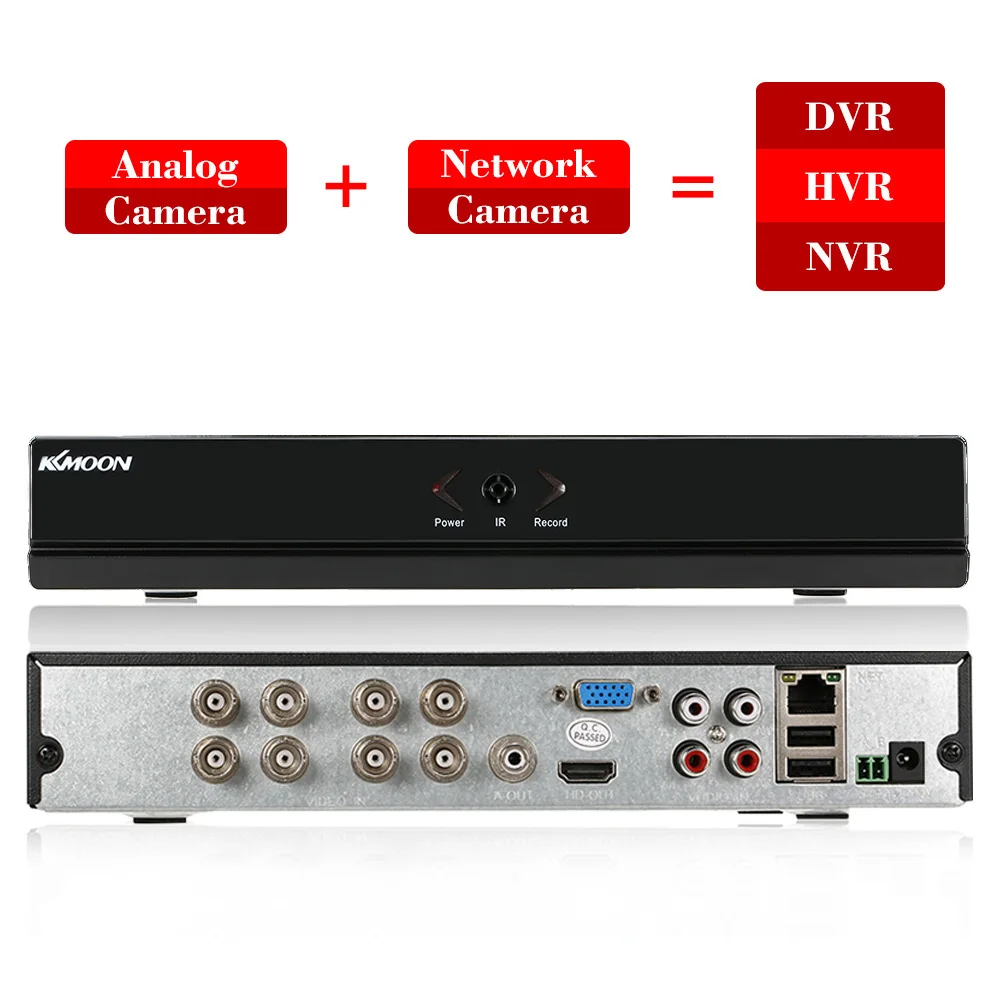 KKmoon 8CH система скрытого наблюдения HDMI DVR комплект 800TVL наружная камера безопасности Система 960H D1 DVR 4 шт. ИК Водонепроницаемая система наблюдения ссtv евро сток