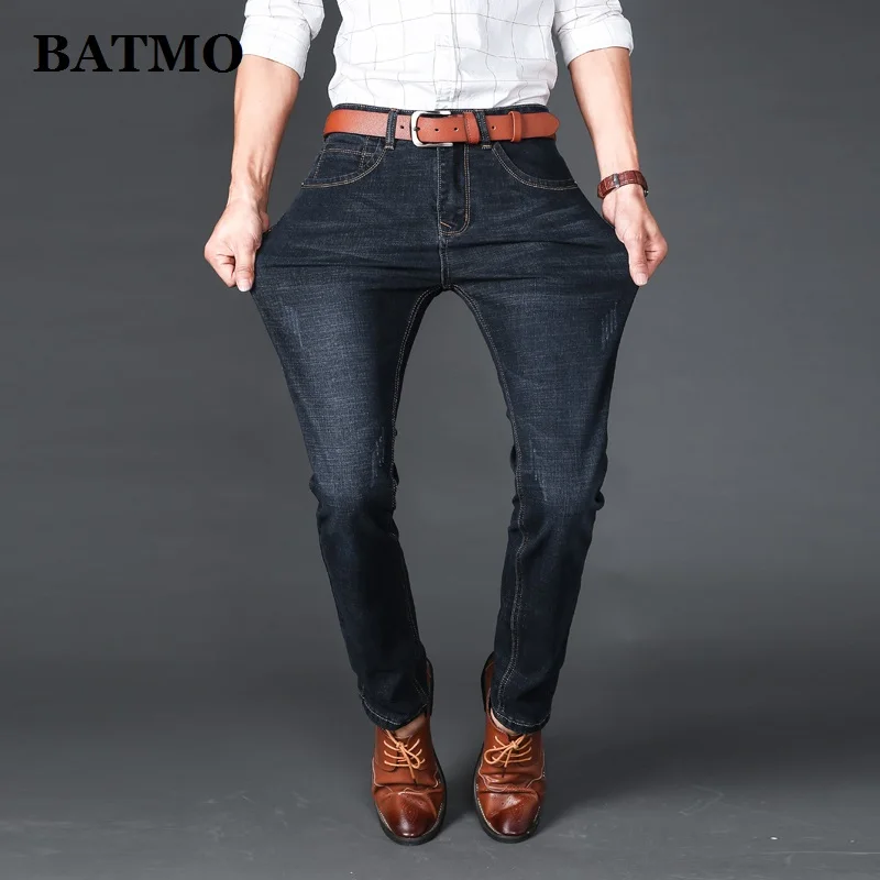 BATMO новинка 2019 мужские повседневные джинсы известный бренд модные дизайнерские