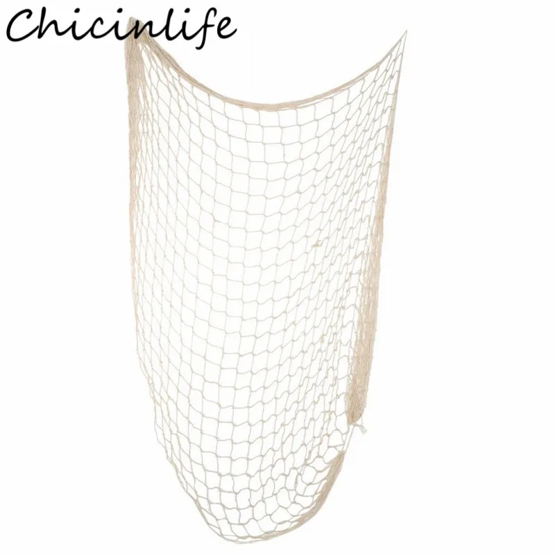 Chicinlife 1 Набор натуральная Рыбная сеть Морская звезда веревочная гирлянда стикеры