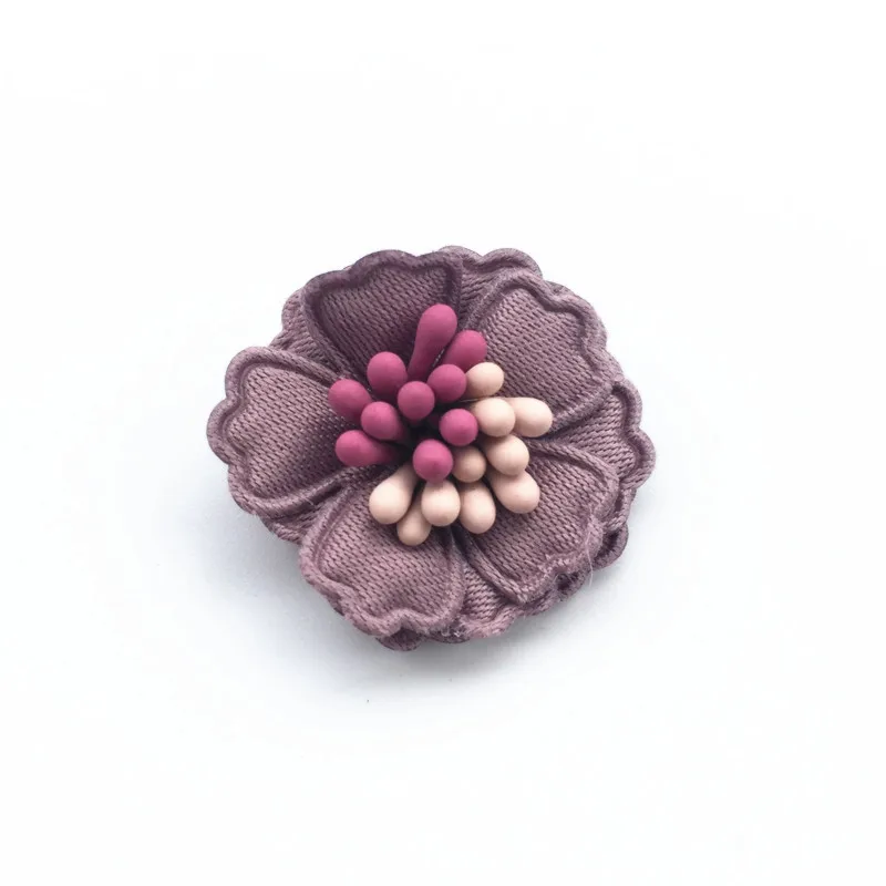 6pcs/set 3d flowers beaded patches for clothing Sew on patch decorative parches bordados para ropa Embroidery applique clothing