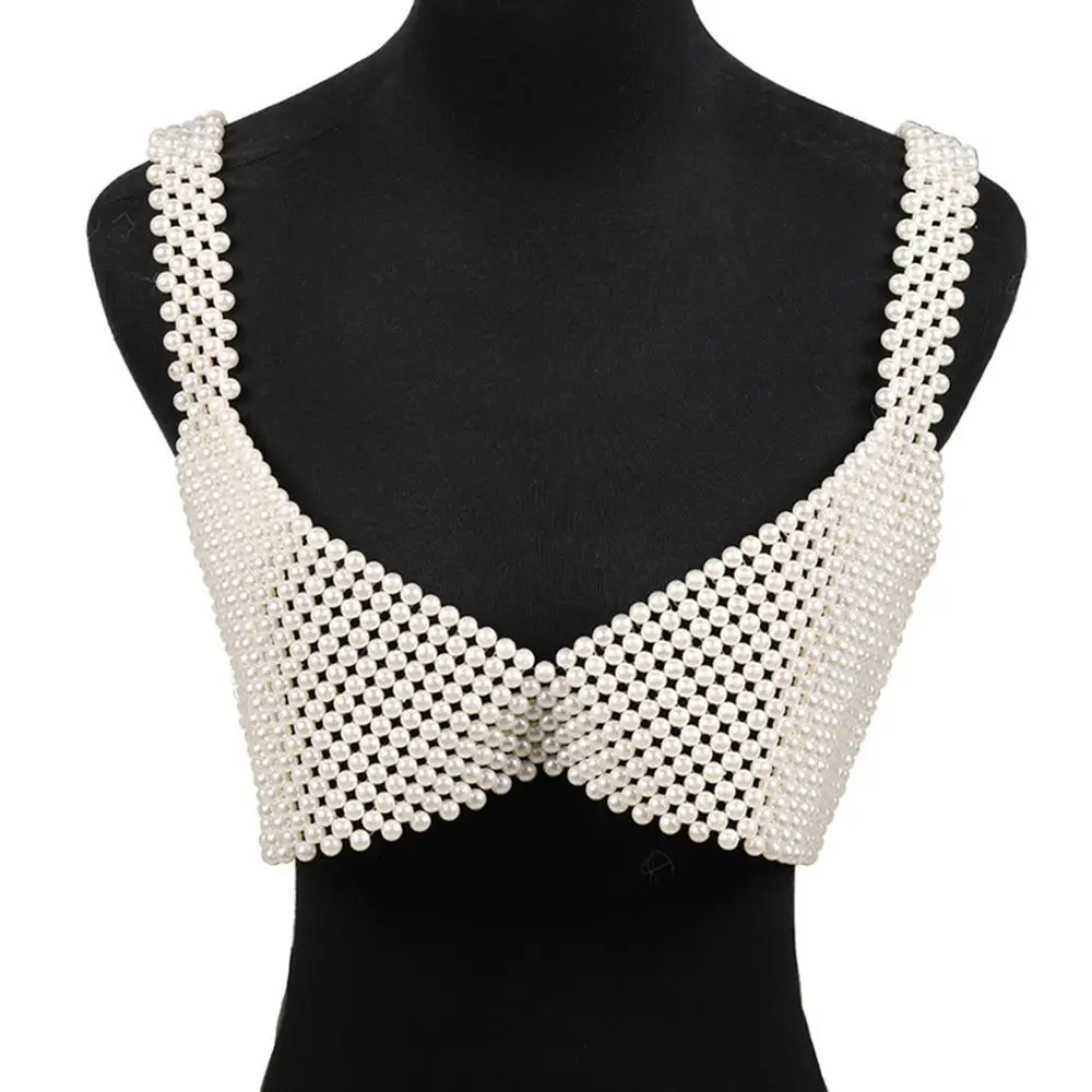 Женский бюстгальтер ручной работы с жемчугом INS модное нижнее белье без косточек