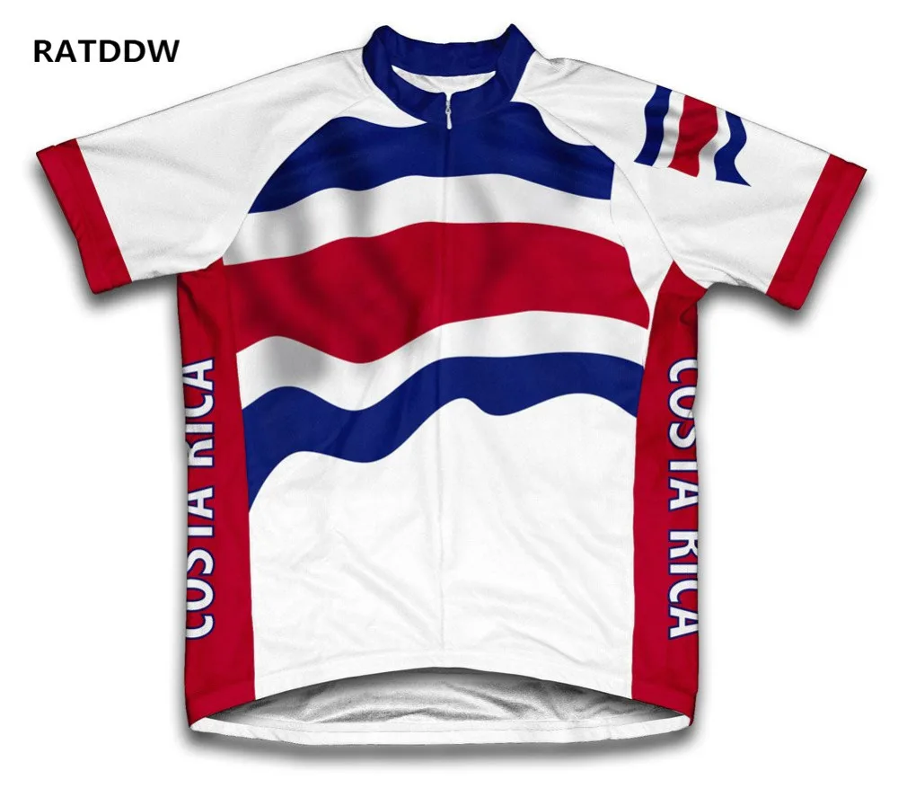 

Costa Rica Summer Men Cycling Jersey MTB Short Sleeves Jersey Bike Bicycle Shirts Bike Clothing Ropa Ciclismo