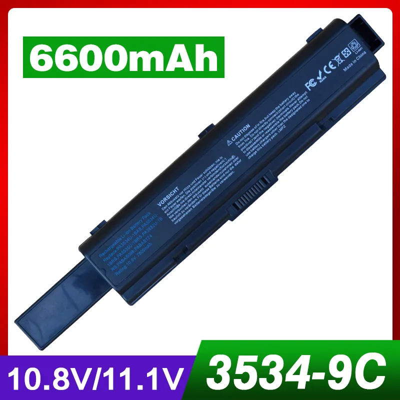 6600mAh Аккумулятор для ноутбука TOSHIBA Satellite L505 L505D L550 L550D L555 L555D M200 M205 Pro A200 A210 A300 A300D L300