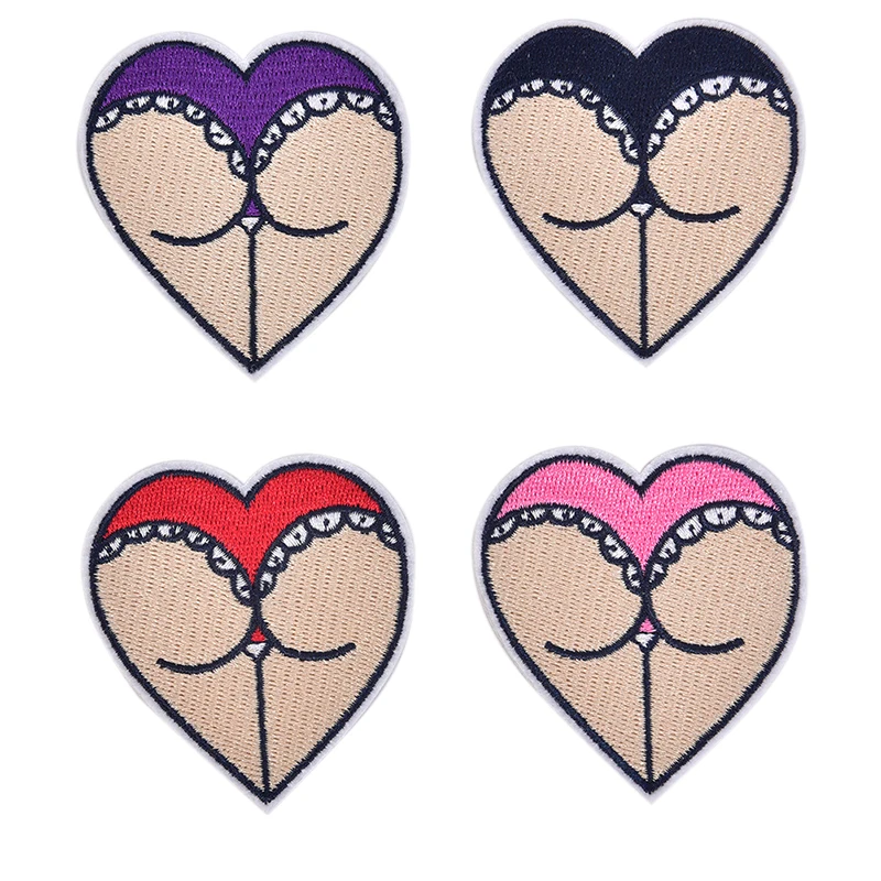 Sexy Ass Embroidery Patches for Stripes on the Backpack Stickers Fabric Iron Clothes Appliques | Дом и сад