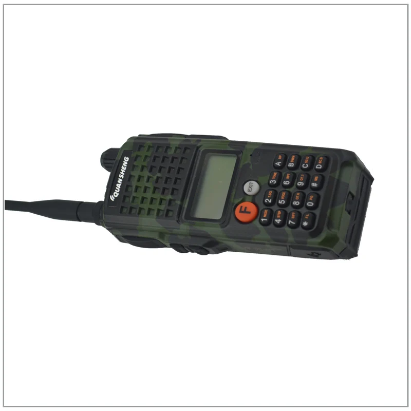 Цвет Камуфляж 10 Вт TG-K10AT рация Quansheng УКВ 136-174 МГц двусторонней Радиосвязи с 4000 мАч