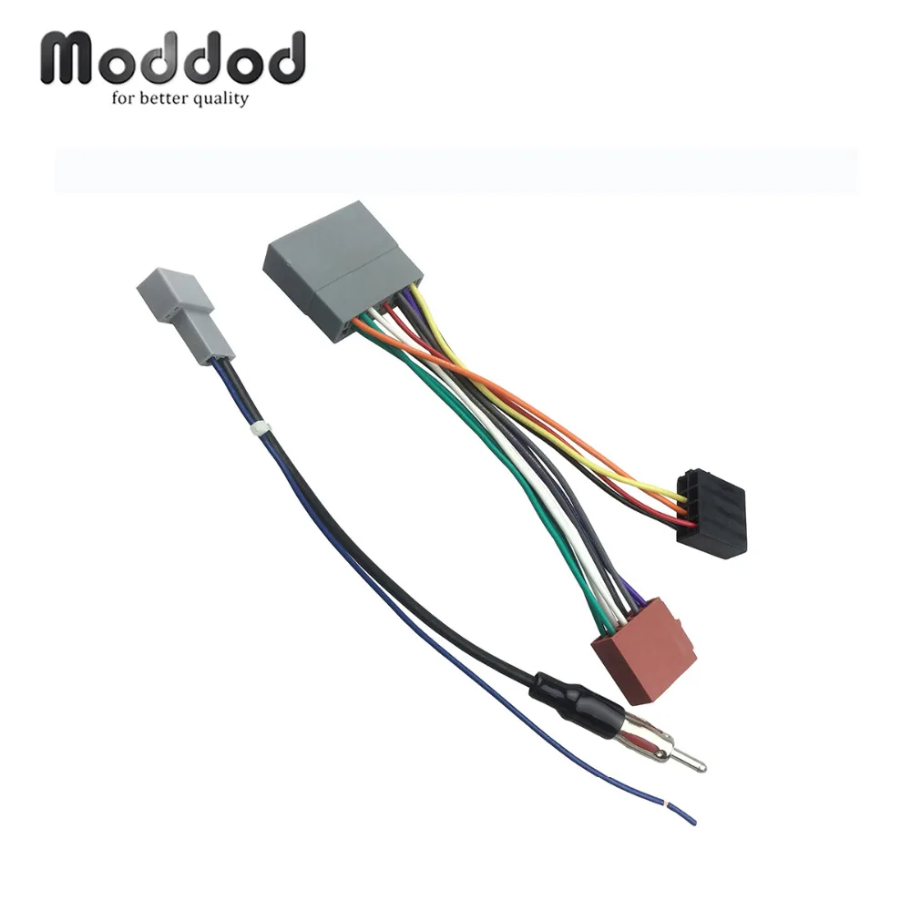 Жгут проводов и антенный адаптер для установки Стерео GPS Honda Civic 2006 2011 ISO|stereo