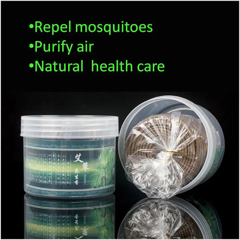 48 катушек/коробка натуральная полынь благовония катушка Артемия время горения 4