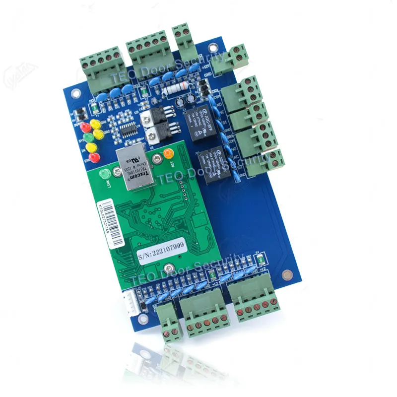 Hot sell TCP/IP Network Access Control Board Controller system Panel For 2 Door 4 Reader Wiegand