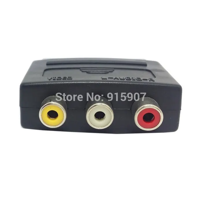 Xiwai Cablecc аудио видео композитный 3 RCA AV для Scart 21pin адаптер Microsoft Xbox & Europe HDTV|Кабели