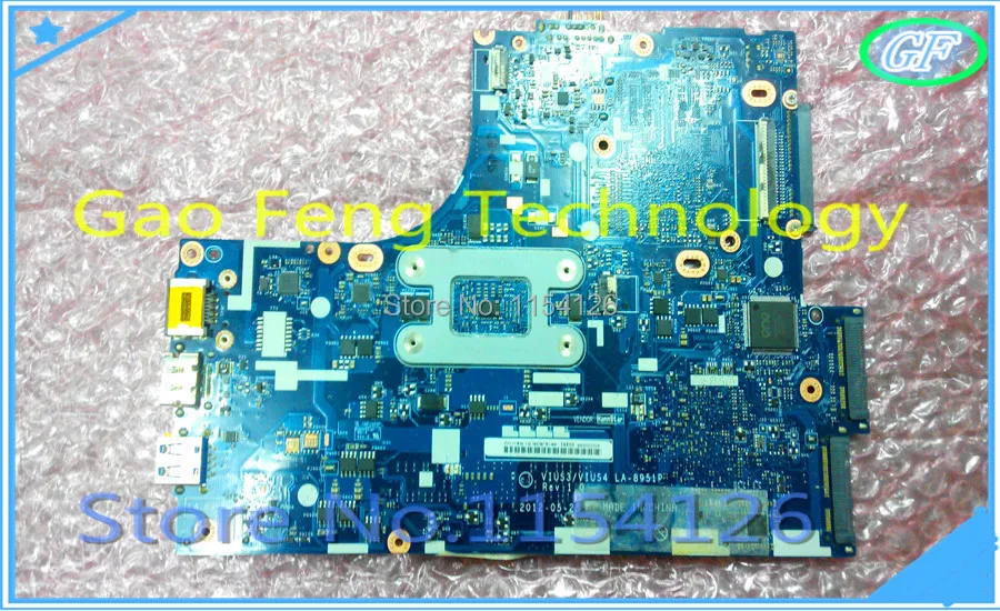 Wholesale laptop motherboard LA-8951P For LENOVO S300 VIUS3 / VIUS4 System with i5 cpu DDR3 100% Work Perfect | Компьютеры и офис