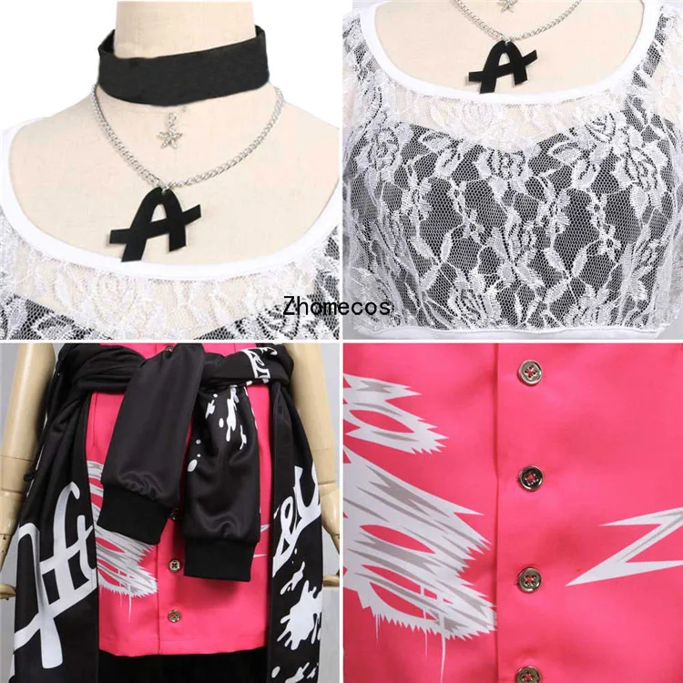 Zhomecos Amine BanG Dream Afterglow второй ключ визуальный Uehara Himari костюм для косплея полный